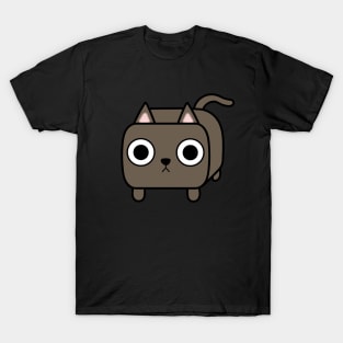 Brown Kitty Cat Loaf T-Shirt